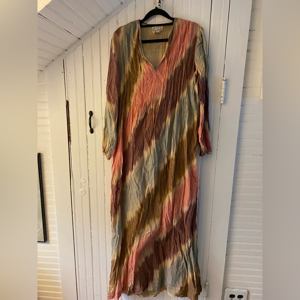 Vintage 1970s Treacy Lowe London maxi dress